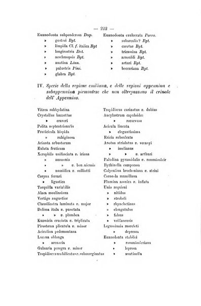 Bullettino della Societa malacologica italiana