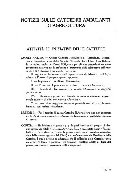 Bollettino delle cattedre ambulanti di agricoltura