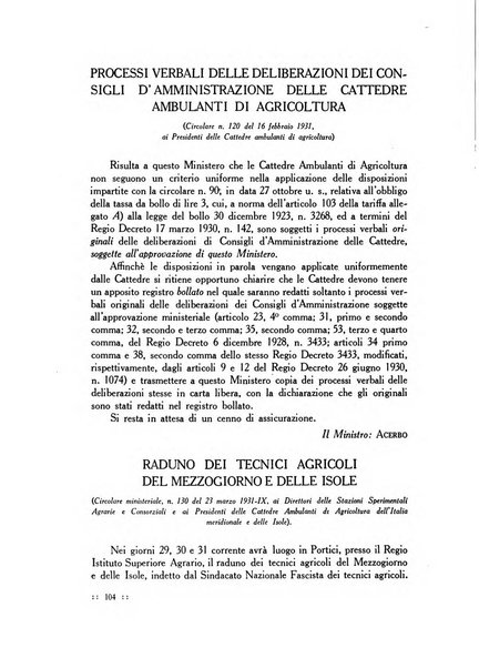 Bollettino delle cattedre ambulanti di agricoltura