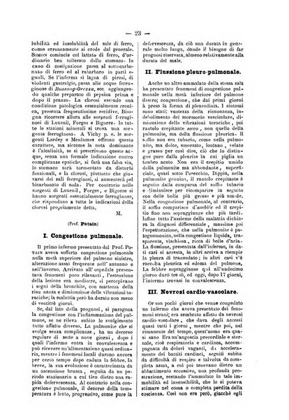 Bollettino delle cliniche pubblicazione settimanale