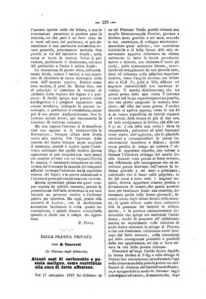 Bollettino delle cliniche pubblicazione settimanale