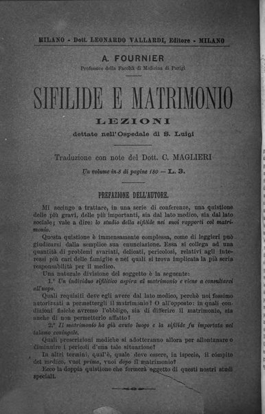 Bollettino delle cliniche pubblicazione settimanale