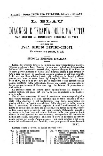 Bollettino delle cliniche pubblicazione settimanale