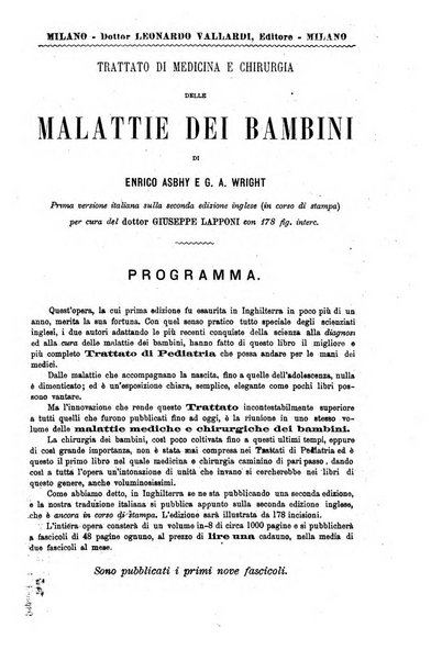 Bollettino delle cliniche pubblicazione settimanale