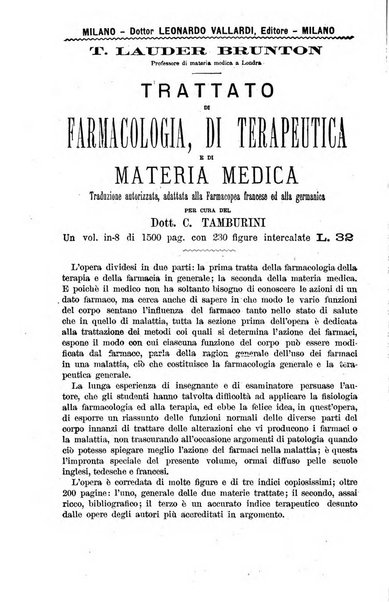 Bollettino delle cliniche pubblicazione settimanale