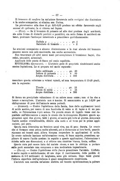 Bollettino delle cliniche pubblicazione settimanale