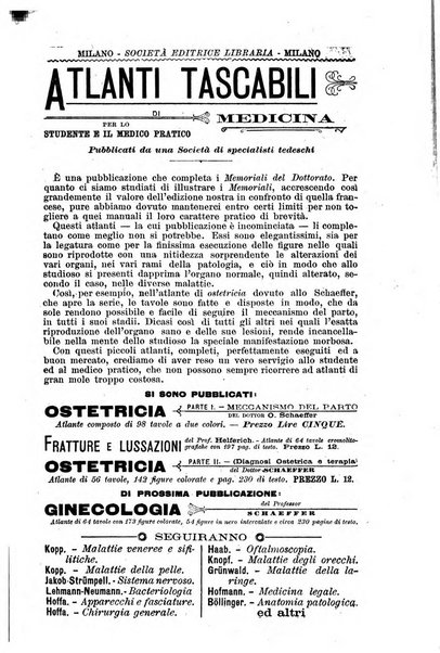 Bollettino delle cliniche pubblicazione settimanale