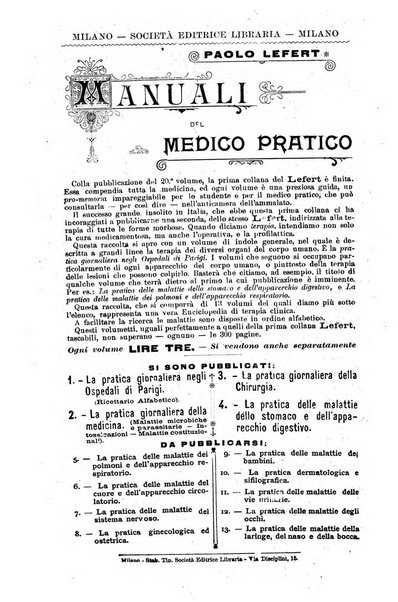 Bollettino delle cliniche pubblicazione settimanale