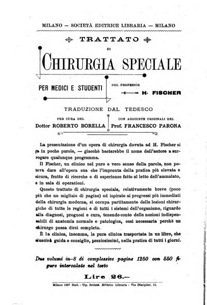 Bollettino delle cliniche pubblicazione settimanale