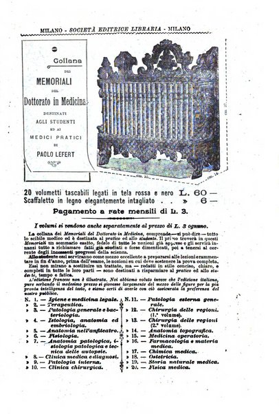 Bollettino delle cliniche pubblicazione settimanale