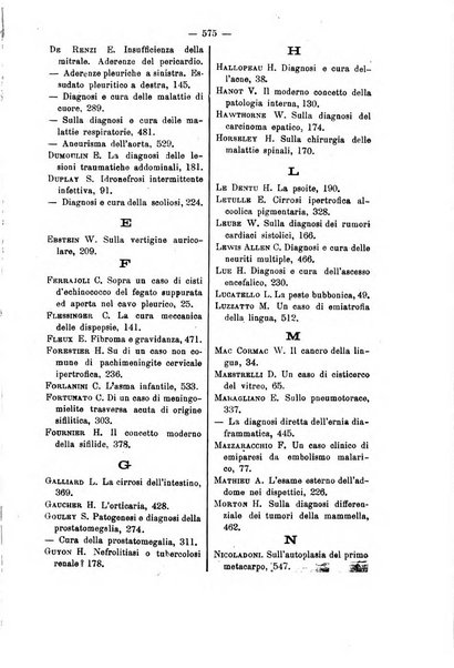 Bollettino delle cliniche pubblicazione settimanale