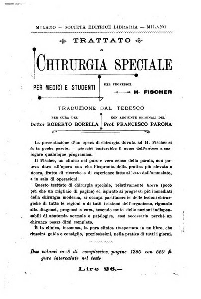 Bollettino delle cliniche pubblicazione settimanale