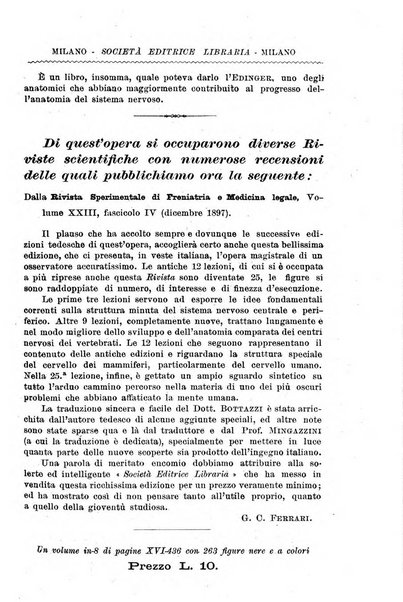 Bollettino delle cliniche pubblicazione settimanale