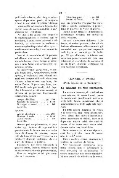 Bollettino delle cliniche pubblicazione settimanale