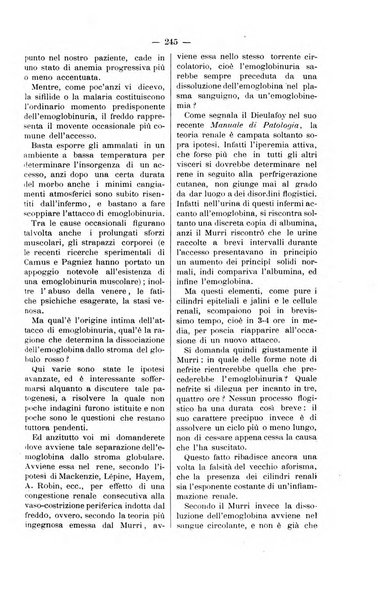 Bollettino delle cliniche pubblicazione settimanale