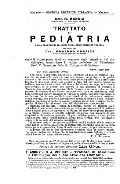 Bollettino delle cliniche pubblicazione settimanale