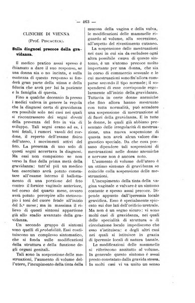 Bollettino delle cliniche pubblicazione settimanale