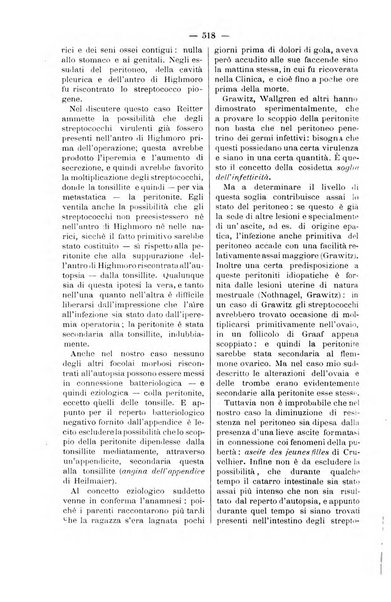 Bollettino delle cliniche pubblicazione settimanale