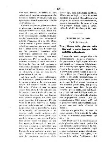 Bollettino delle cliniche pubblicazione settimanale