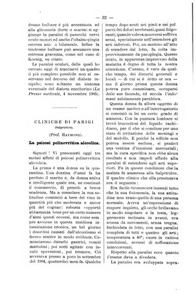 Bollettino delle cliniche pubblicazione settimanale