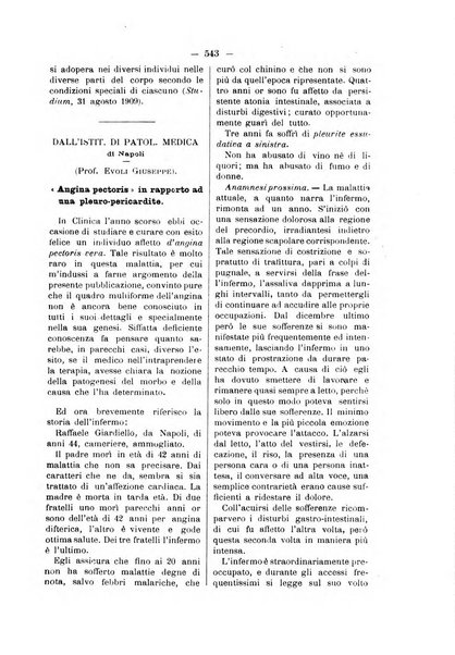 Bollettino delle cliniche pubblicazione settimanale