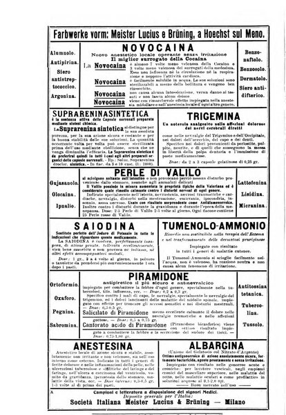 Bollettino delle cliniche pubblicazione settimanale