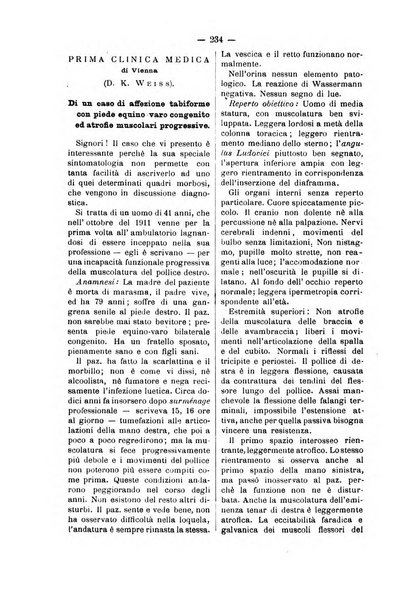 Bollettino delle cliniche pubblicazione settimanale