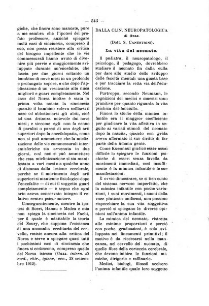 Bollettino delle cliniche pubblicazione settimanale