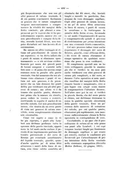 Bollettino delle cliniche pubblicazione settimanale