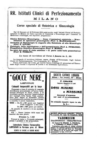 Bollettino delle cliniche pubblicazione settimanale