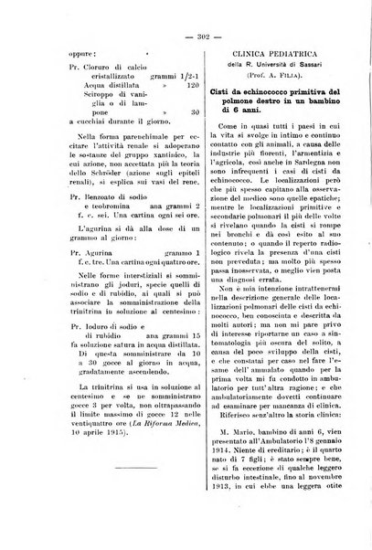 Bollettino delle cliniche pubblicazione settimanale