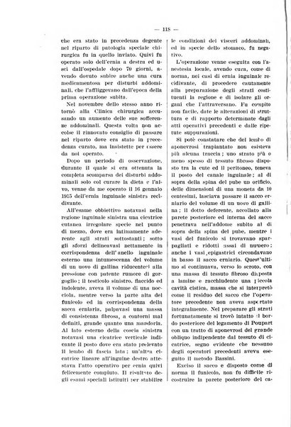 Bollettino delle cliniche pubblicazione settimanale