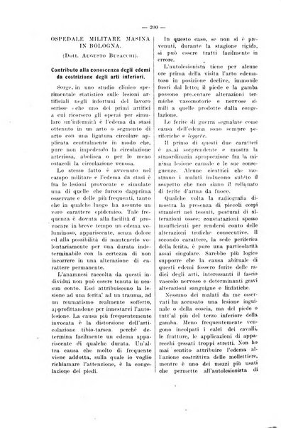 Bollettino delle cliniche pubblicazione settimanale