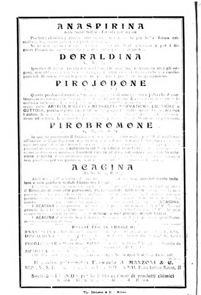 Bollettino delle cliniche pubblicazione settimanale