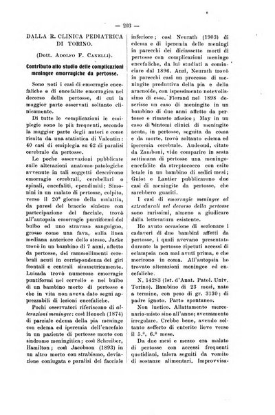 Bollettino delle cliniche pubblicazione settimanale