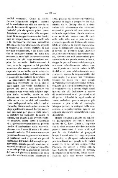 Bollettino delle cliniche pubblicazione settimanale