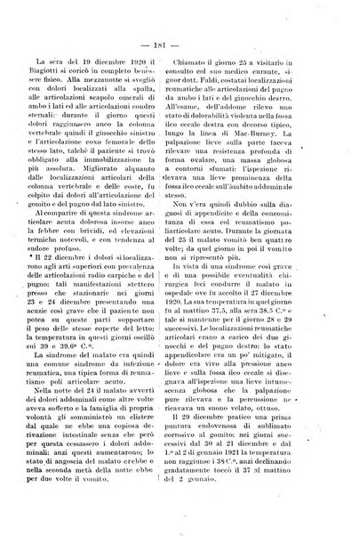 Bollettino delle cliniche pubblicazione settimanale