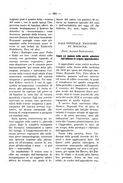 Bollettino delle cliniche pubblicazione settimanale