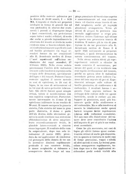 Bollettino delle cliniche pubblicazione settimanale