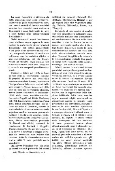 Bollettino delle cliniche pubblicazione settimanale