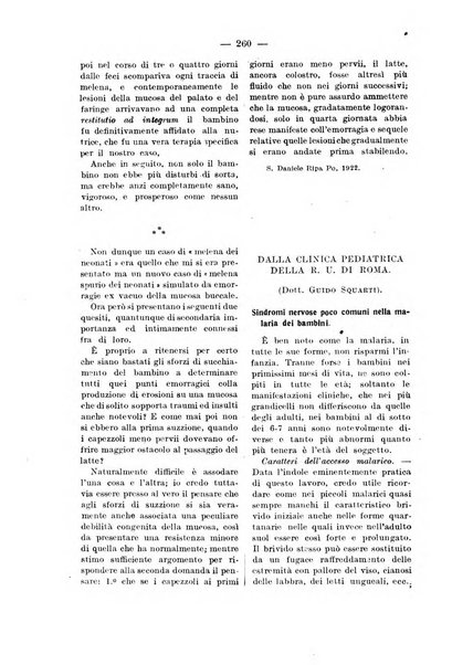 Bollettino delle cliniche pubblicazione settimanale