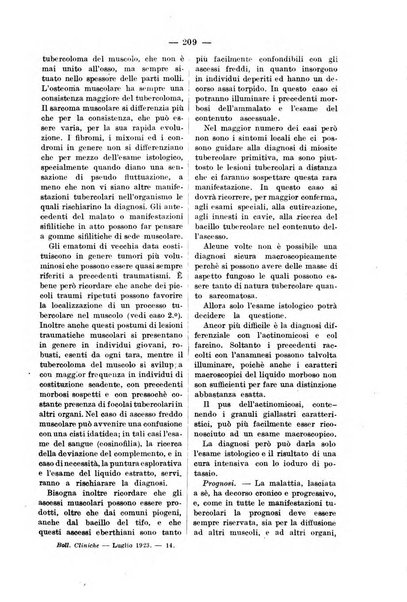 Bollettino delle cliniche pubblicazione settimanale