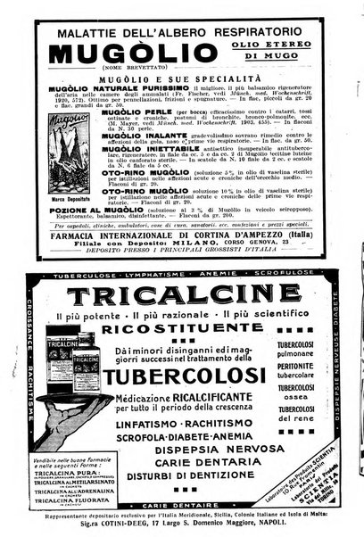 Bollettino delle cliniche pubblicazione settimanale