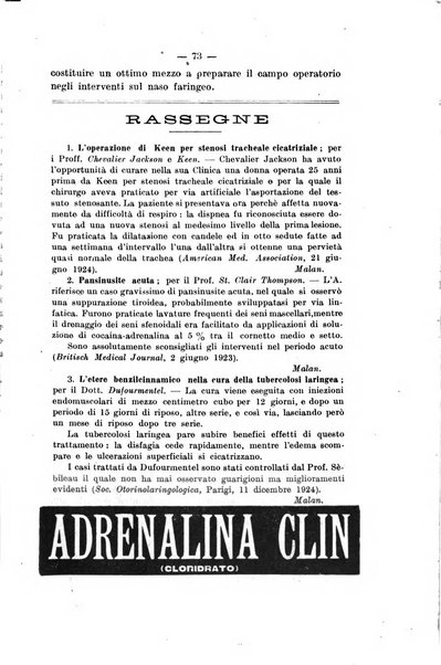 Bollettino delle malattie dell'orecchio, della gola e del naso