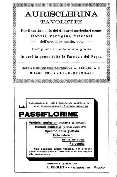 Bollettino delle malattie dell'orecchio, della gola e del naso