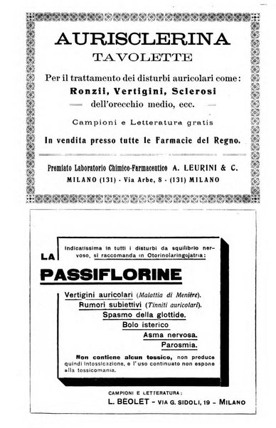 Bollettino delle malattie dell'orecchio, della gola e del naso