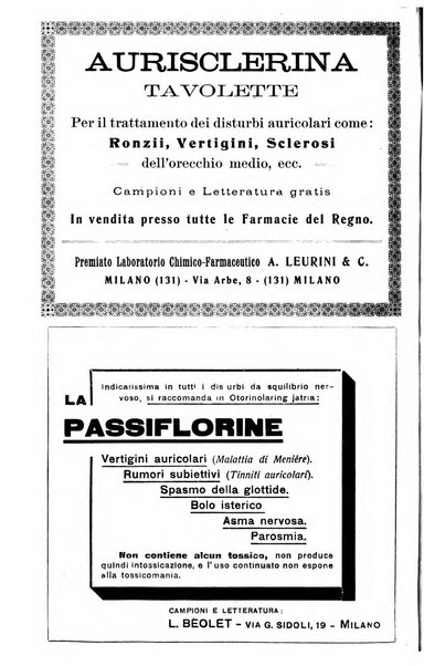 Bollettino delle malattie dell'orecchio, della gola e del naso