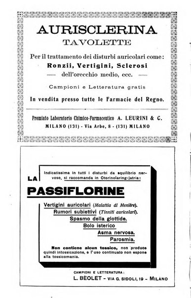 Bollettino delle malattie dell'orecchio, della gola e del naso