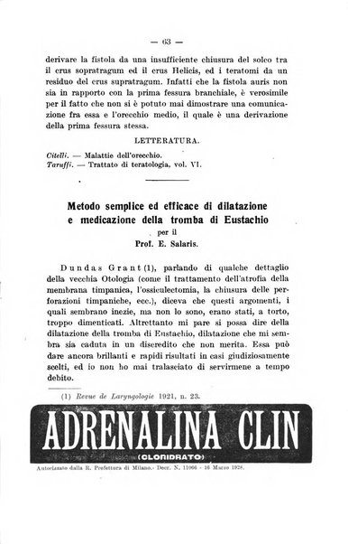 Bollettino delle malattie dell'orecchio, della gola e del naso