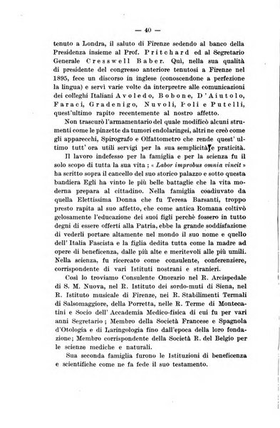 Bollettino delle malattie dell'orecchio, della gola e del naso